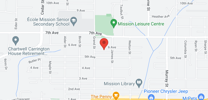 map of 33054 6 AVENUE